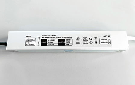 LED 12V IP67 Power Supply by Luxello LED Signage